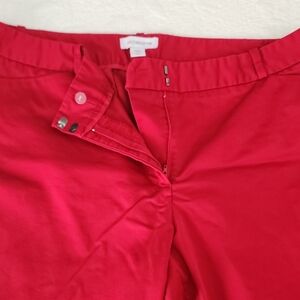 Liz Claiborne Cherry Red Trousers